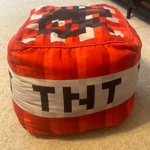 Stuffed Minecraft TNT block